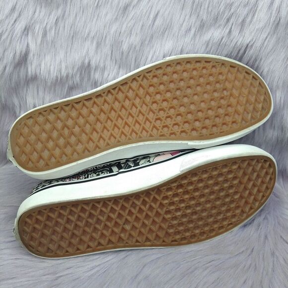 Disney X Vans Collaboration Cheshire Cat Alice Wonderland Sneakers Women Size 10 - Picture 7 of 9